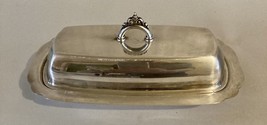 Vintage PILGRIM Silverplate Butter Dish #70 - $9.50