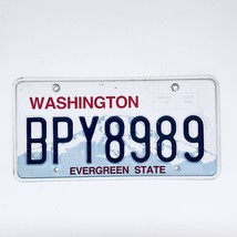 United States Washington Evergreen Passenger License Plate BPY8989 - £14.78 GBP