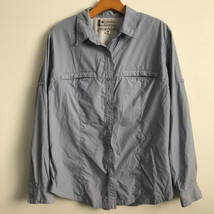 Columbia Mens Shirt XLBlue Sportswear GRT Fishing Utility Pockets Long S... - £14.75 GBP