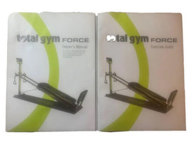 Total Gym Force Model Exercise Guide and Owneres Manual  - £7.04 GBP