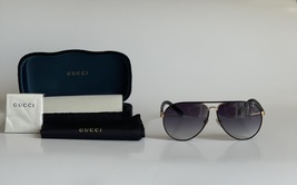 Brand New GUCCI SUNGLASSES GG2887 Black 100% Authentic - £227.53 GBP