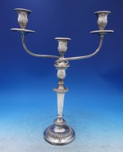 Gadroon Silverplate Candelabra 18&quot; x 13&quot; (#5605) - $187.11