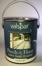Valspar 1505 Gallon Clear Base Porch and Floor Latex Stain Enamel Paint-... - £42.79 GBP