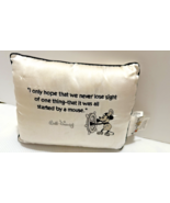 Walt Disney World Steamboat Willie Mickey Mouse Embroidered Pillow - €9,75 EUR
