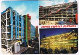 France Postcard Paris Centre Georges Pompidou National d&#39;Art &amp; Culture Multi - £2.23 GBP