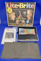 Lite Brite Ultimate Retro Magic Screen Toy 214 Pieces Hasbro 6 Unused Pa... - £9.67 GBP