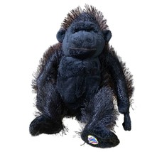 Ganz Webkinz HM040 Black Fuzzy Gorilla Plush Stuffed Animal Toy - £6.30 GBP