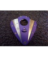 Xikar Cigar Cutter, Aluminum body, Double guillotine, Purple No Box - £60.09 GBP