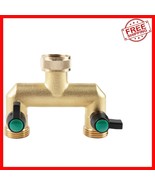 Multipurpose 2-Way Heavy-Duty Garden Hose Splitter - Prevents Leaks Effo... - $48.19 CAD