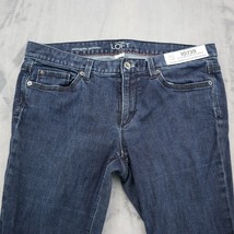 Ann Taylor LOFT Jeans Womens 8 Blue Denim Casual Dark Wash Modern Skinny - £20.55 GBP