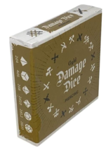 Gyld Damage Dice Piercing Polyhedral 2d4 4d6 2d8 2d10 2d12 2d20 Gold Box... - £15.91 GBP