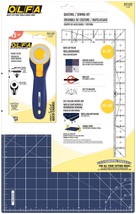 OLFA Quilting/Sewing Kit 6&quot;X12&quot; Navy - £34.27 GBP