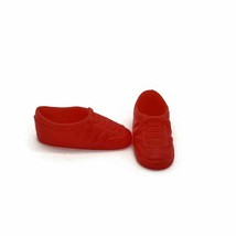Red Barbie Doll Tennis Shoes Accessory (sm12) - $9.79