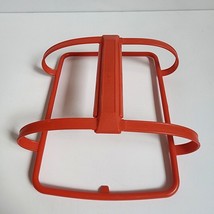 Tupperware Pack N Carry Lunchbox Handle ONLY Red Vtg Lunch Carrier 1322-1 - £5.30 GBP