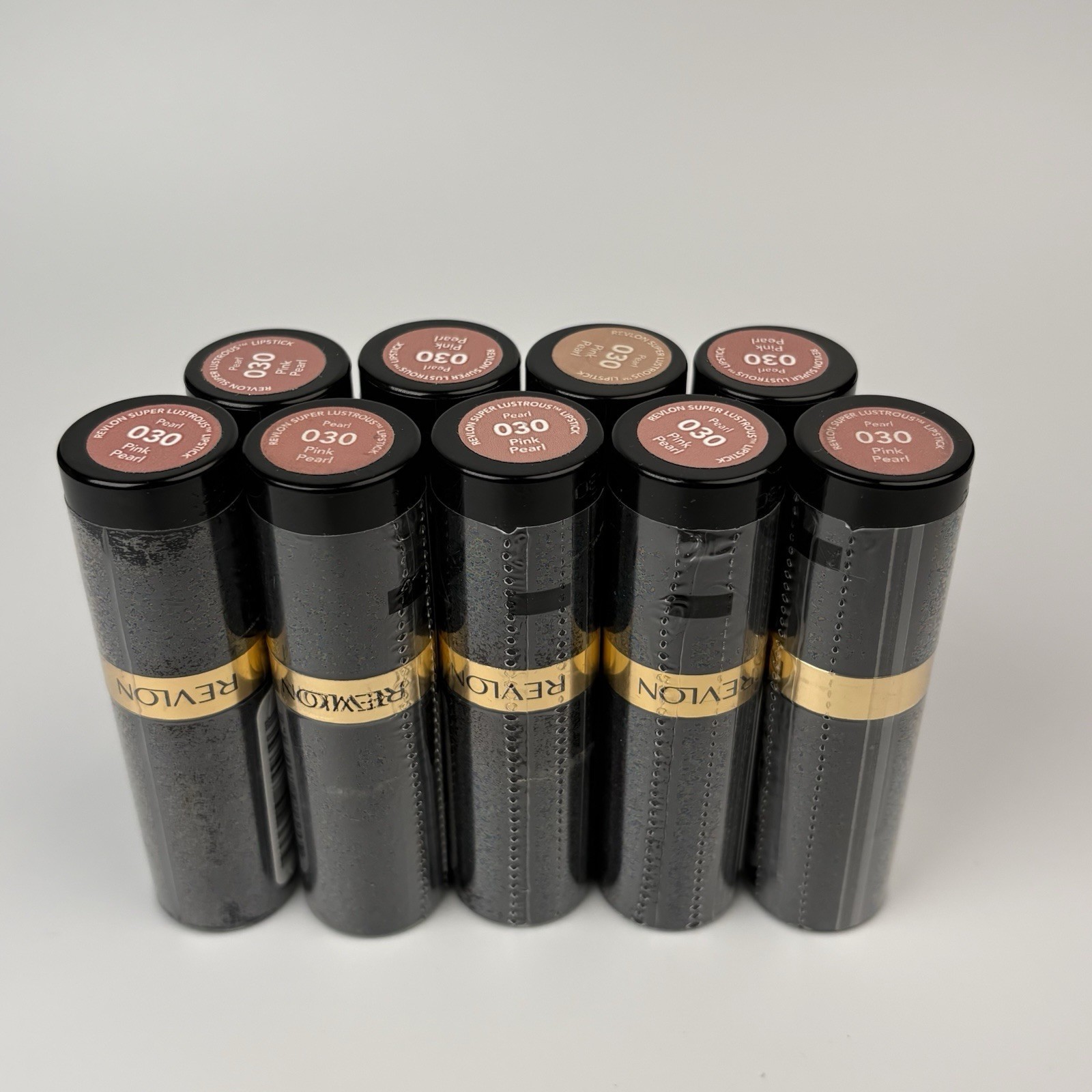 Lot 9x Revlon Super Lustrous Creamy Lipstick 030 Pink Pearl - $33.66