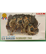 Dragon #6021 WWII U.S. Ranger (Normandy 1944) 1:35 Scale Model Kit New - $411.68 MXN