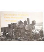 1991 Calendar Logging Locomotive Portraits Kinsey Photographer Plus 4 Po... - $8.90