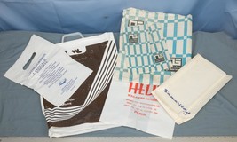 Vtg Lot of French Souvenir Shopping Bags 1960&#39;s 1970&#39;s dq - £34.07 GBP