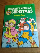 Creative Child Press Coloring Book An Early American Christmas 1987 Vintage - £1.37 GBP