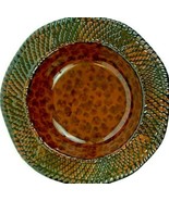 Ambiance Safari Wildlife Pattern Stoneware Soup Bowl 9&quot; x 1.75&quot; NWT - $203.25 MXN