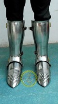 Medieval Stainless Steel SCA full legs Armor set, fantasy legs set - £121.99 GBP