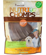 Nutri Chomps Chicken Flavored Pig Ear Dog Treats with Essential Vitamins... - £24.70 GBP+
