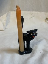 Vintage Halloween Gurley Candle Black Cat - £31.60 GBP