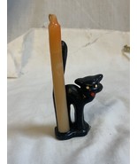 Vintage Halloween Gurley Candle Black Cat - £31.78 GBP