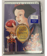 Snow White And The Seven Dwarfs [DVD] 2-Disc Platinum Edition, 2001, Dis... - $13.85