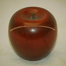 Wooden Red Apple Name Table Place Card Holder Tableware Home Kitchen Acc... - £7.88 GBP