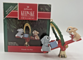 Hallmark Keepsake Friends Are Fun Ornament 1991 U47 - £11.98 GBP