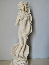 Greek Goddess Aphrodite / Venus Emerging (Decorative alabaster statue 33cm) - £44.96 GBP