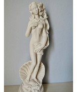 Greek Goddess Aphrodite / Venus Emerging (Decorative alabaster statue 33cm) - £44.23 GBP