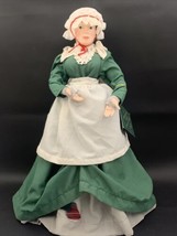 Dept 56 Mrs. Cratchit A CHRISTMAS CAROL Collector&#39;s Series Porcelain 18&quot; Doll - £30.59 GBP