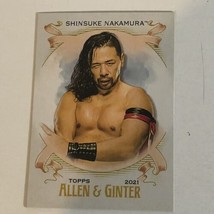Shinsuke Nakamura WWE Topps Heritage Trading Card Allen &amp; Ginter #AG-21 - $1.97