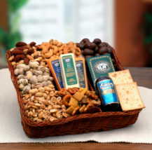 Delicious Snackers Delight Nut &amp; Snack Tray - Perfect Snack Basket and Gift - £56.11 GBP