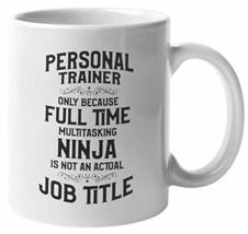 Make Your Mark Design Cool Personal Trainer Coffee &amp; Tea Mug for Coach or Gym In - £15.76 GBP