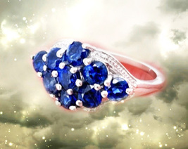 HAUNTED RING LIGHT MAGNET ATTRACT POSITIVE HIGHEST LIGHT MAGICK SCHOLARS CASSIA4 image 2