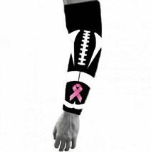 Pink Ribbon Breast Cancer Compression Football No Slip Arm Sleeve XL X-Large - £6.34 GBP+