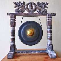 Antique Style Black Gong - £94.36 GBP+