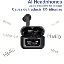 AI Headset Voice Translator Smart 150+Languages Real Time Translate Device - $29.99