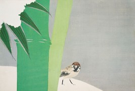 11870.Poster decor.Home Wall.Room Japan art.Kamisaka Sekka painting.Bird.Bamboo - £12.94 GBP+