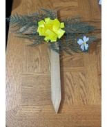 Garden / Cemetary Cross With Bow-Brand New-SHIPS N 24 HOURS - $563.09 MXN