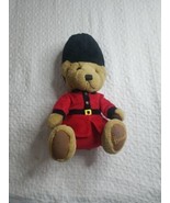 Harrod&#39;s Royal Guard Teddy Bear Plush England UK London Souvenir Beefeat... - $23.38