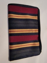 Fabric Womens Wallet Purse Allegro Pacific Striped Multi Color  - £16.91 GBP