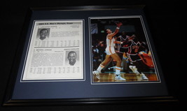 Michael Jordan 1984 Team USA Olympics Framed 16x20 ORIGINAL Program Display - £63.15 GBP