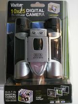Camera VIVITAR 10 X 25 Digital Binocular Camera Captures Images - $19.00