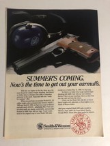 1989 Smith And Wesson Vintage Print Ad Advertisement pa12 - £5.52 GBP