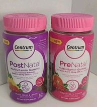 Centrum Pre/Postnatal Multivitamin Gummies with Biotin and DHA 60 Count ... - $16.78