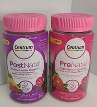 Centrum Pre/Postnatal Multivitamin Gummies with Biotin and DHA 60 Count ... - £13.19 GBP